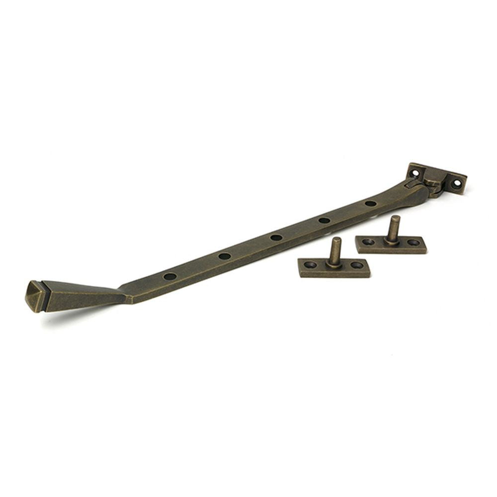 High quality images of the From The Anvil - Burnished Brass 12" Avon Stay | Sku. Anvil-52337 | available to order from Trade Door Handles, quick delivery at discounted prices.