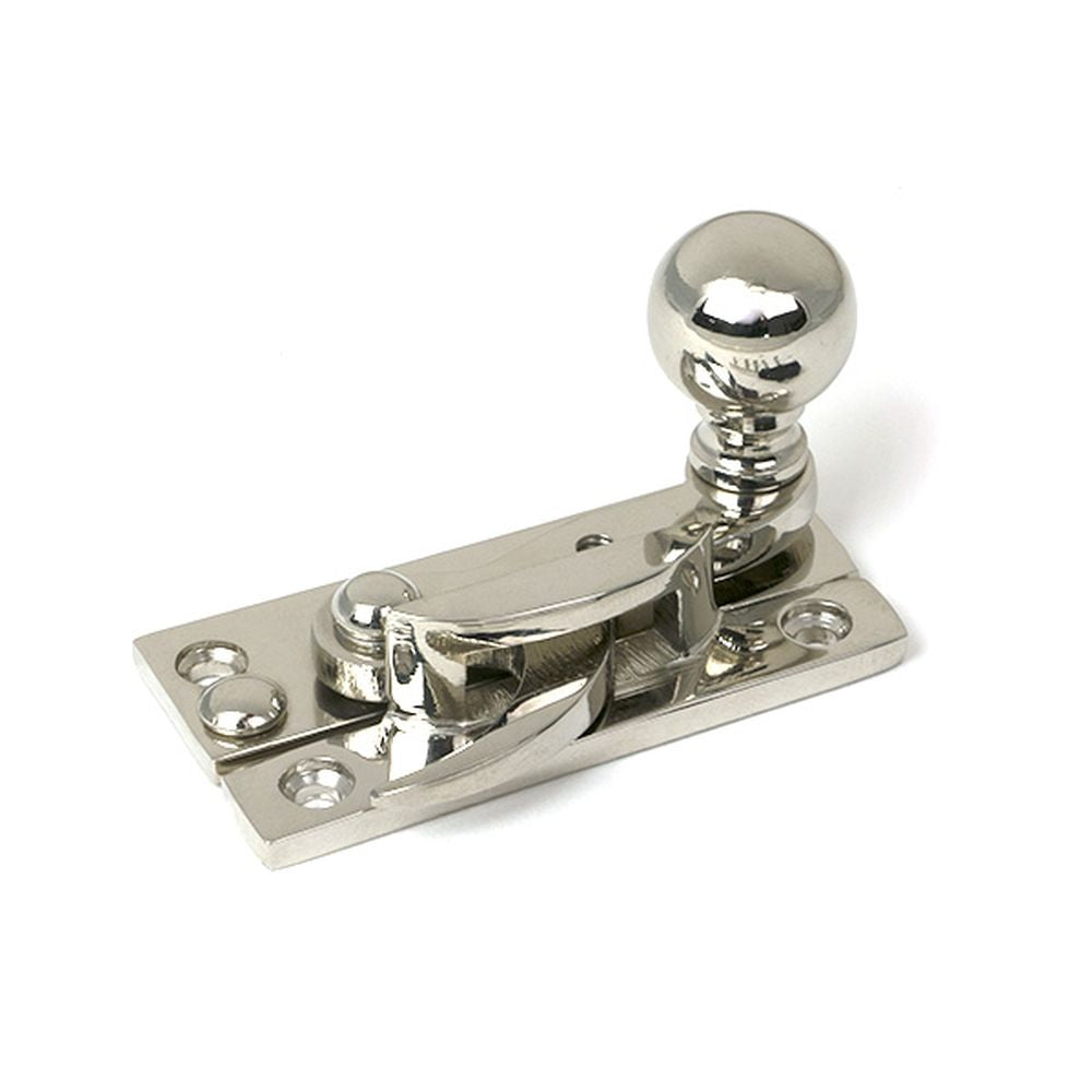 High quality images of the From The Anvil - Polished Nickel Sash Hook Fastener | Sku. Anvil-52371 | available to order from Trade Door Handles, quick delivery at discounted prices.