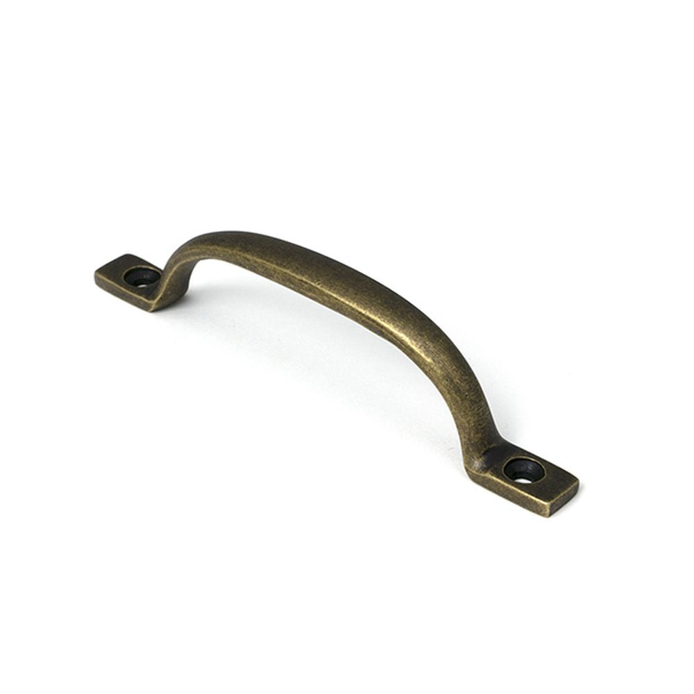 High quality images of the From The Anvil - Burnished Brass Slim Sash Pull | Sku. Anvil-52384 | available to order from Trade Door Handles, quick delivery at discounted prices.