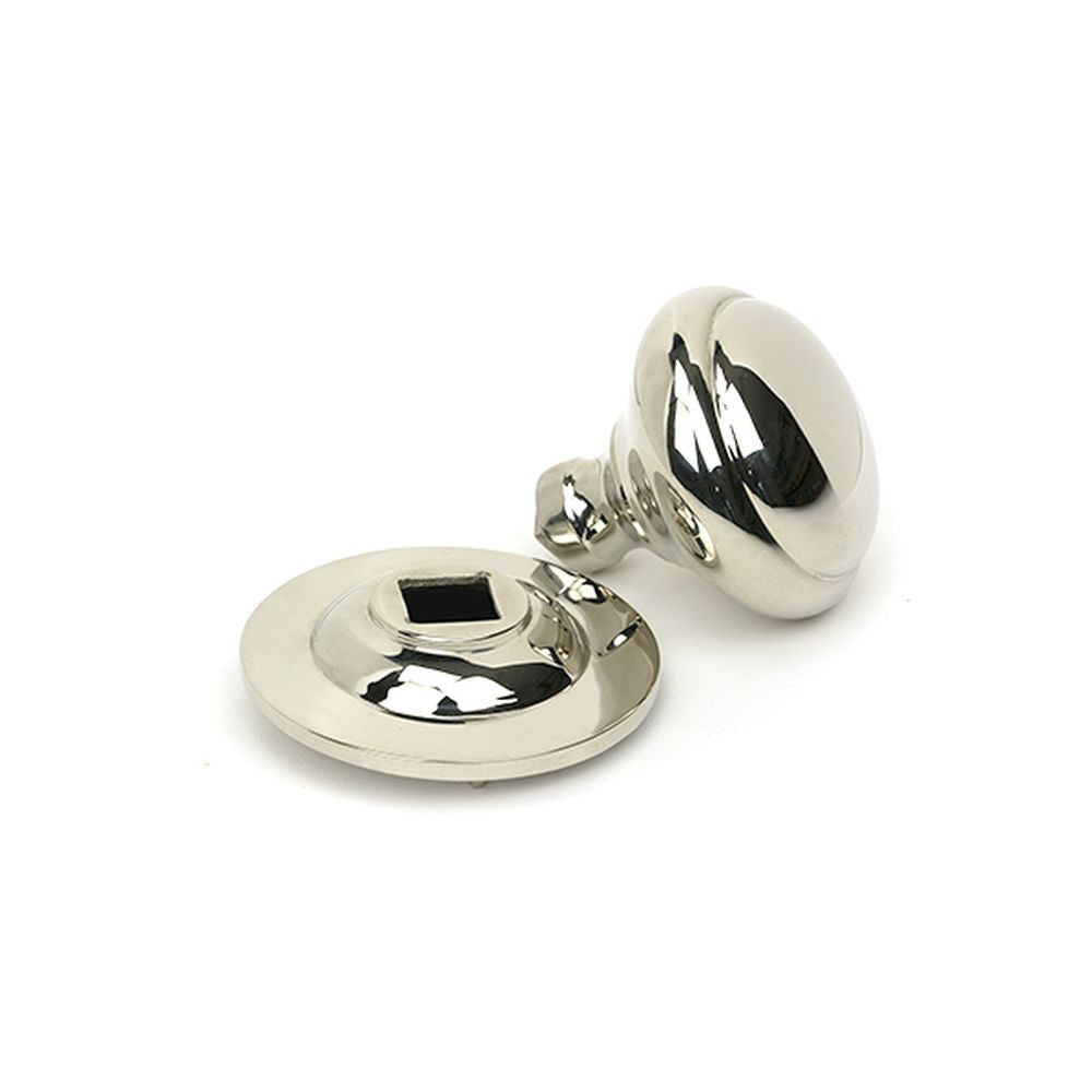 High quality images of the From The Anvil - Polished Nickel Round Centre Door Knob | Sku. Anvil-52406 | available to order from Trade Door Handles, quick delivery at discounted prices.