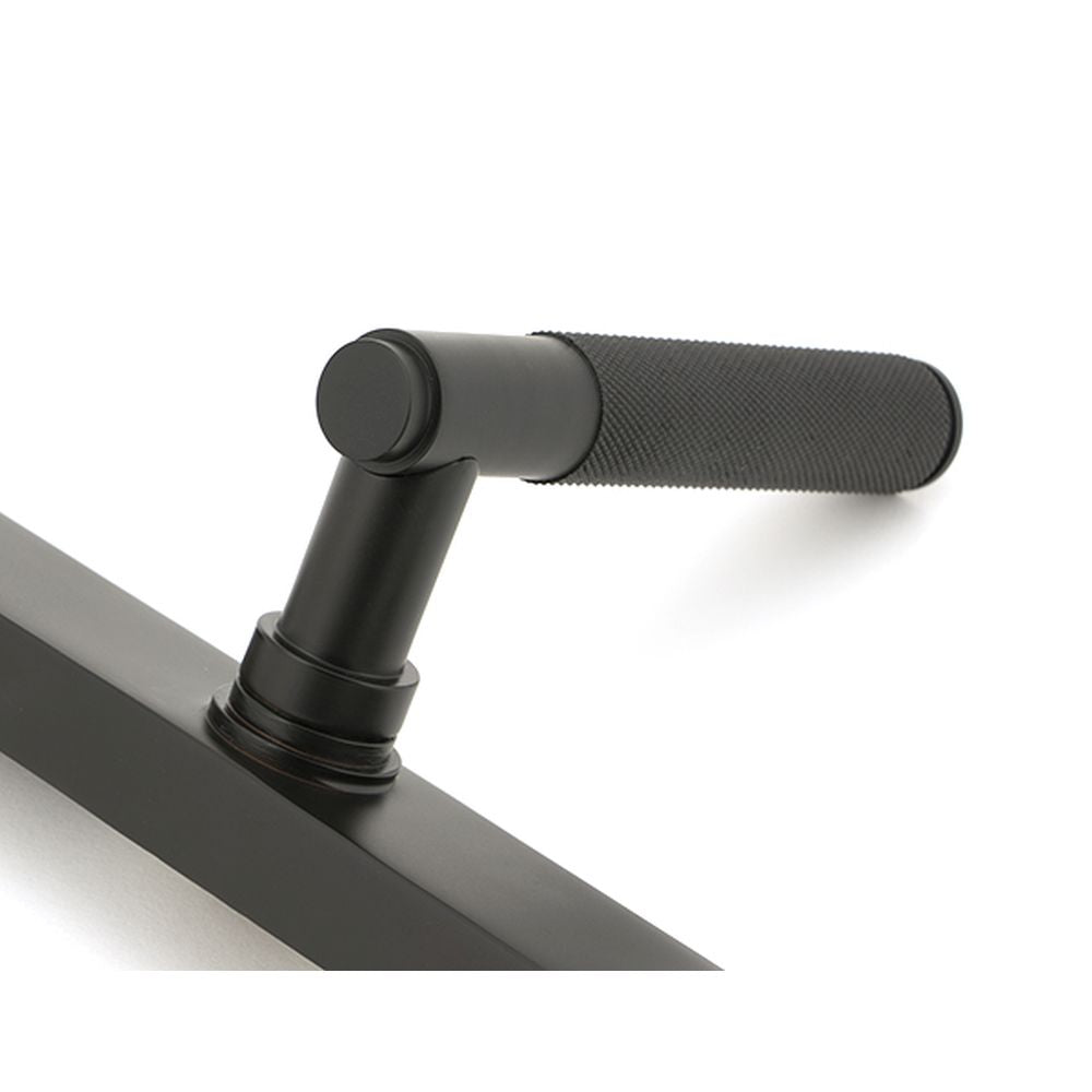 High quality images of the From The Anvil - Aged Bronze Brompton Slimline Lever Espag. Latch Set | Sku. Anvil-52416 | available to order from Trade Door Handles, quick delivery at discounted prices.