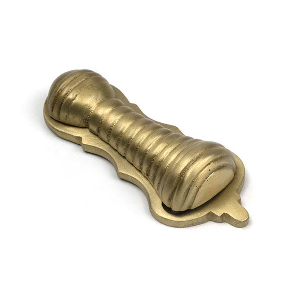 High quality images of the From The Anvil - Satin Brass Beehive Escutcheon | Sku. Anvil-52454 | available to order from Trade Door Handles, quick delivery at discounted prices.