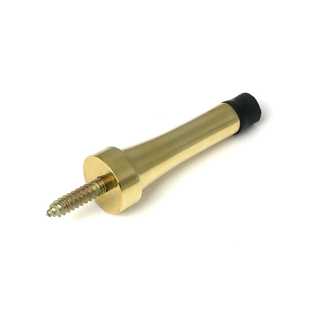 High quality images of the From The Anvil - Polished Brass Projection Door Stop | Sku. Anvil-52468 | available to order from Trade Door Handles, quick delivery at discounted prices.