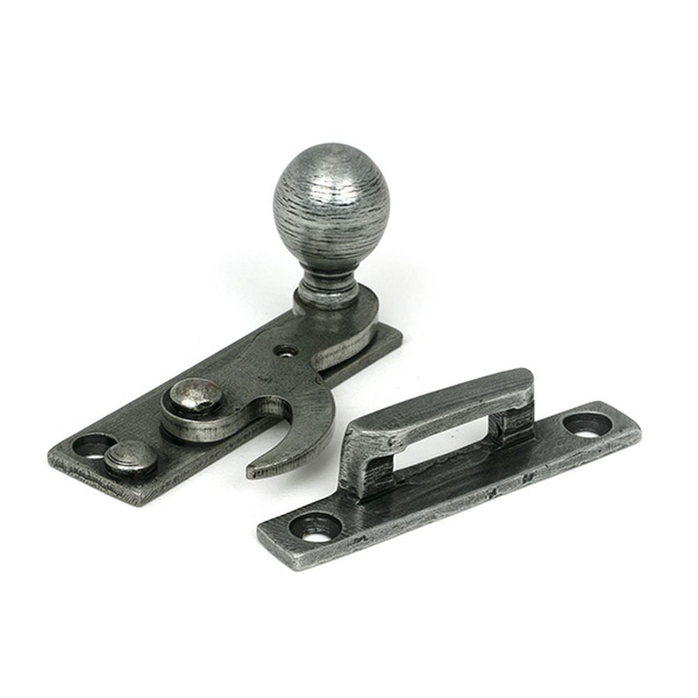 High quality images of the From The Anvil - Pewter Sash Hook Fastener | Sku. Anvil-52486 | available to order from Trade Door Handles, quick delivery at discounted prices.