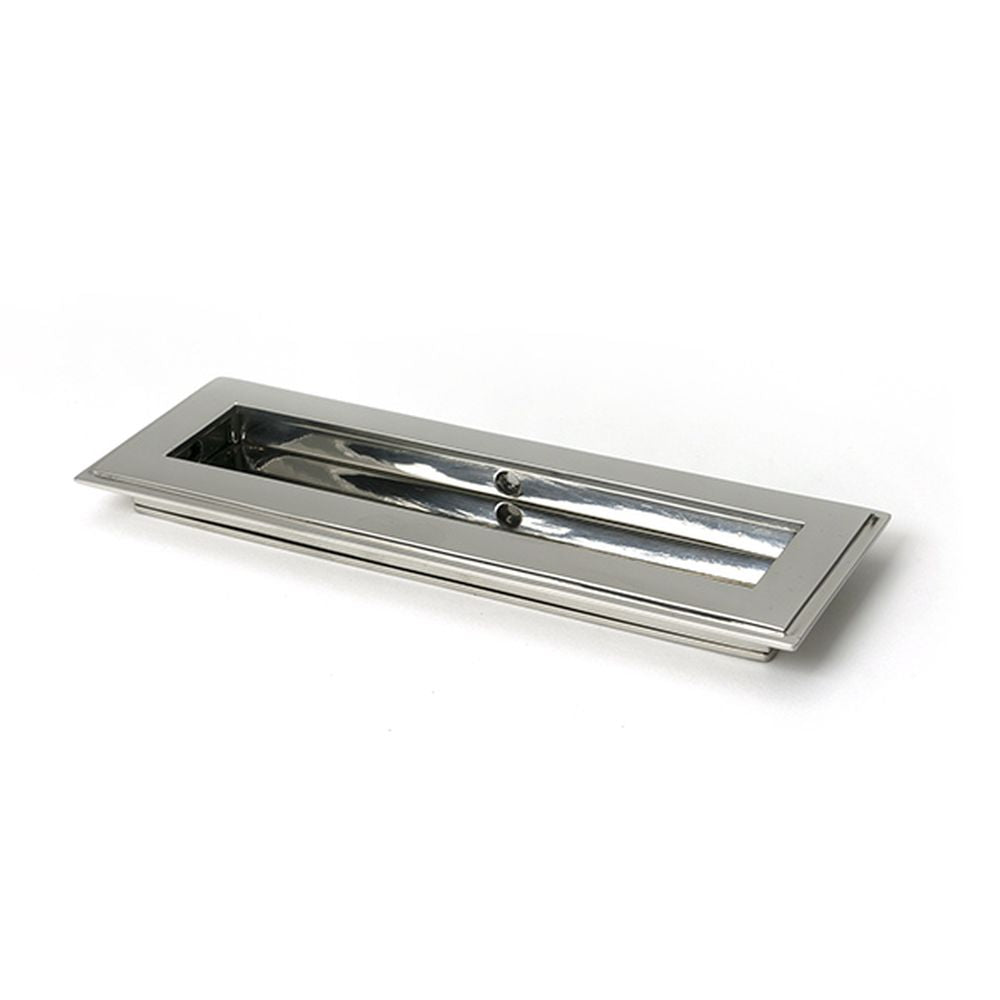 High quality images of the From The Anvil - Polished Marine SS (316) 175mm Art Deco Rectangular Pull | Sku. Anvil-52489 | available to order from Trade Door Handles, quick delivery at discounted prices.