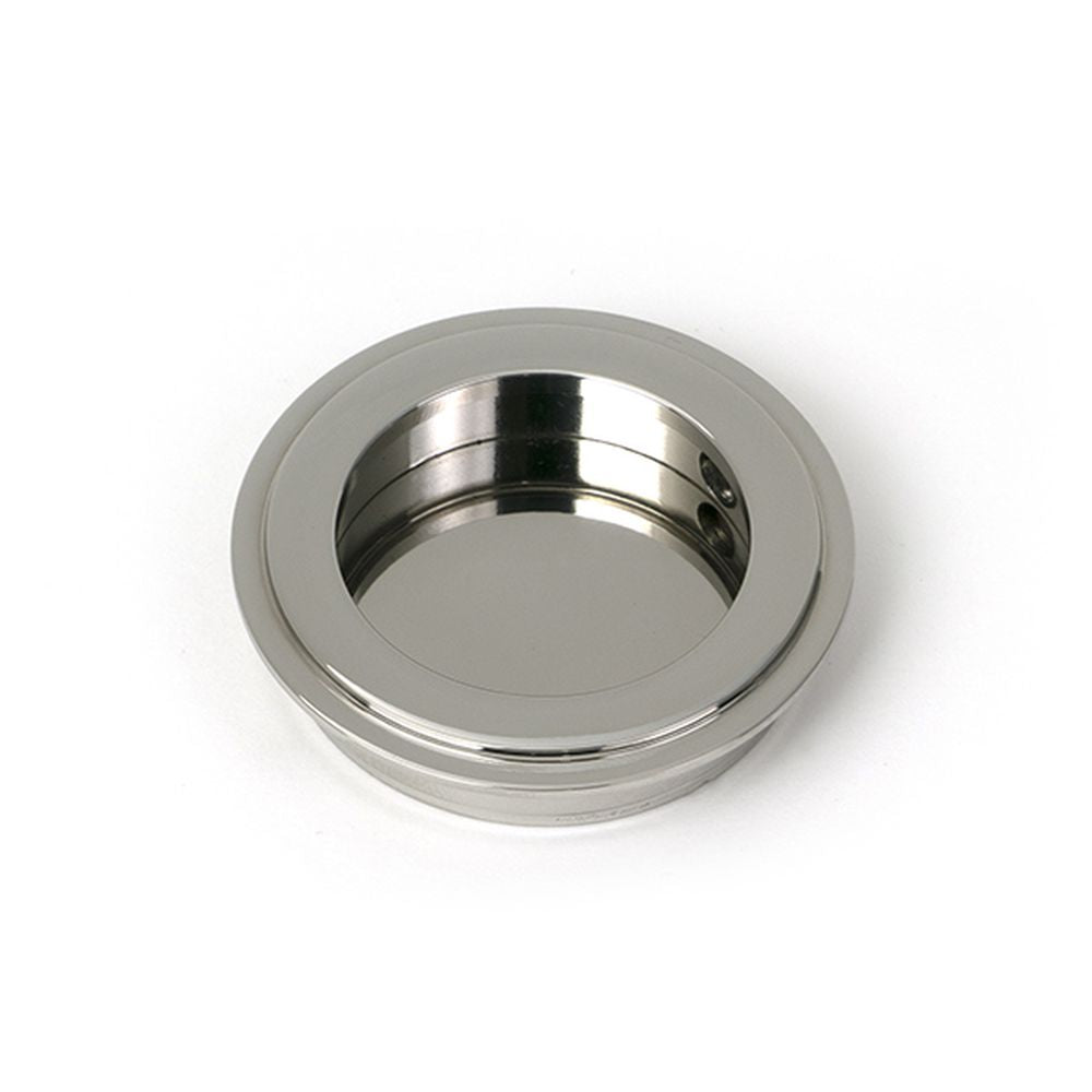 High quality images of the From The Anvil - Polished Marine SS (316) 60mm Art Deco Round Pull | Sku. Anvil-52505 | available to order from Trade Door Handles, quick delivery at discounted prices.