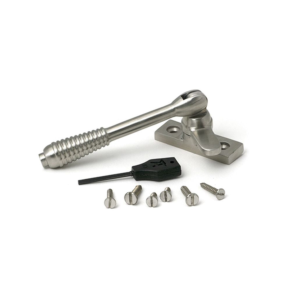 High quality images of the From The Anvil - Satin Marine SS (316) Locking Reeded Fastener | Sku. Anvil-52532 | available to order from Trade Door Handles, quick delivery at discounted prices.
