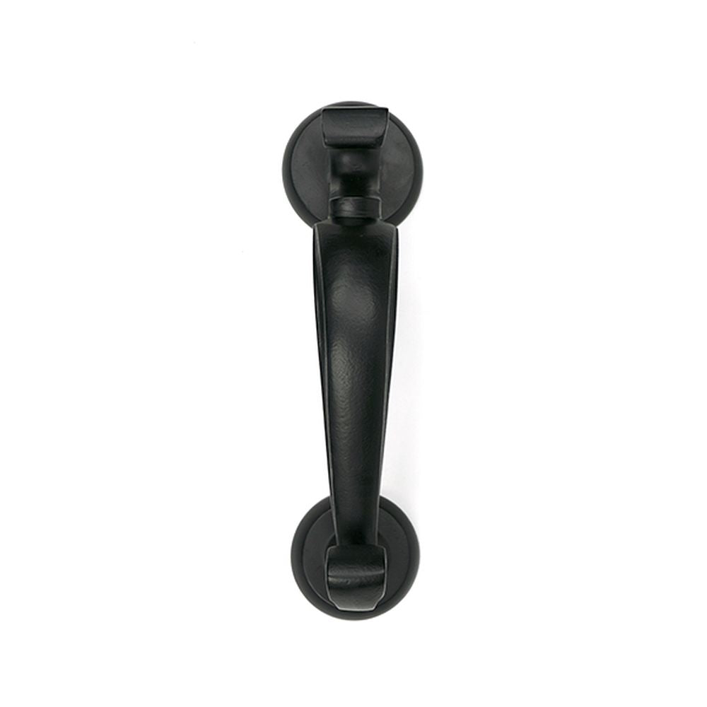 High quality images of the From The Anvil - Matt Black Doctors Door Knocker | Sku. Anvil-52534 | available to order from Trade Door Handles, quick delivery at discounted prices.