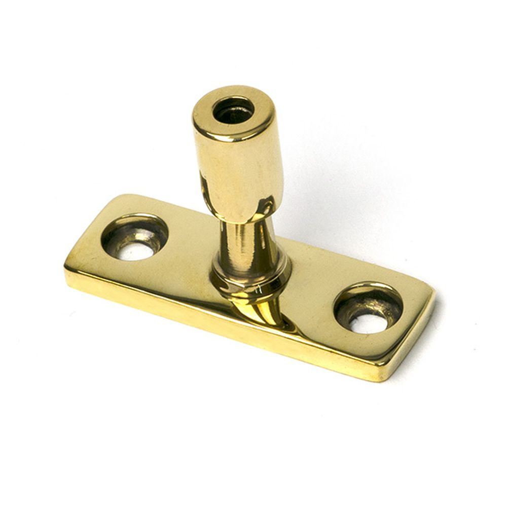 High quality images of the From The Anvil - Polished Brass Locking Stay Pin | Sku. Anvil-52584 | available to order from Trade Door Handles, quick delivery at discounted prices.