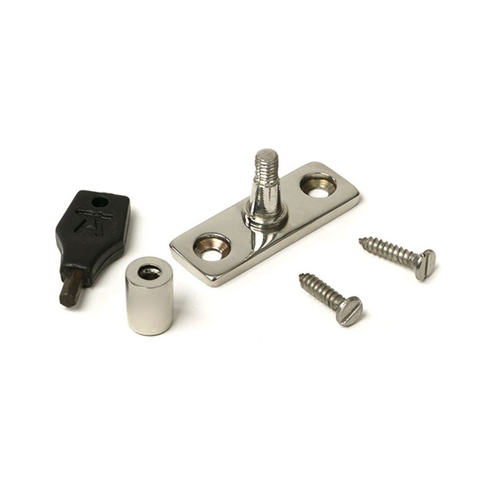 High quality images of the From The Anvil - Polished Nickel Locking Stay Pin | Sku. Anvil-52587 | available to order from Trade Door Handles, quick delivery at discounted prices.