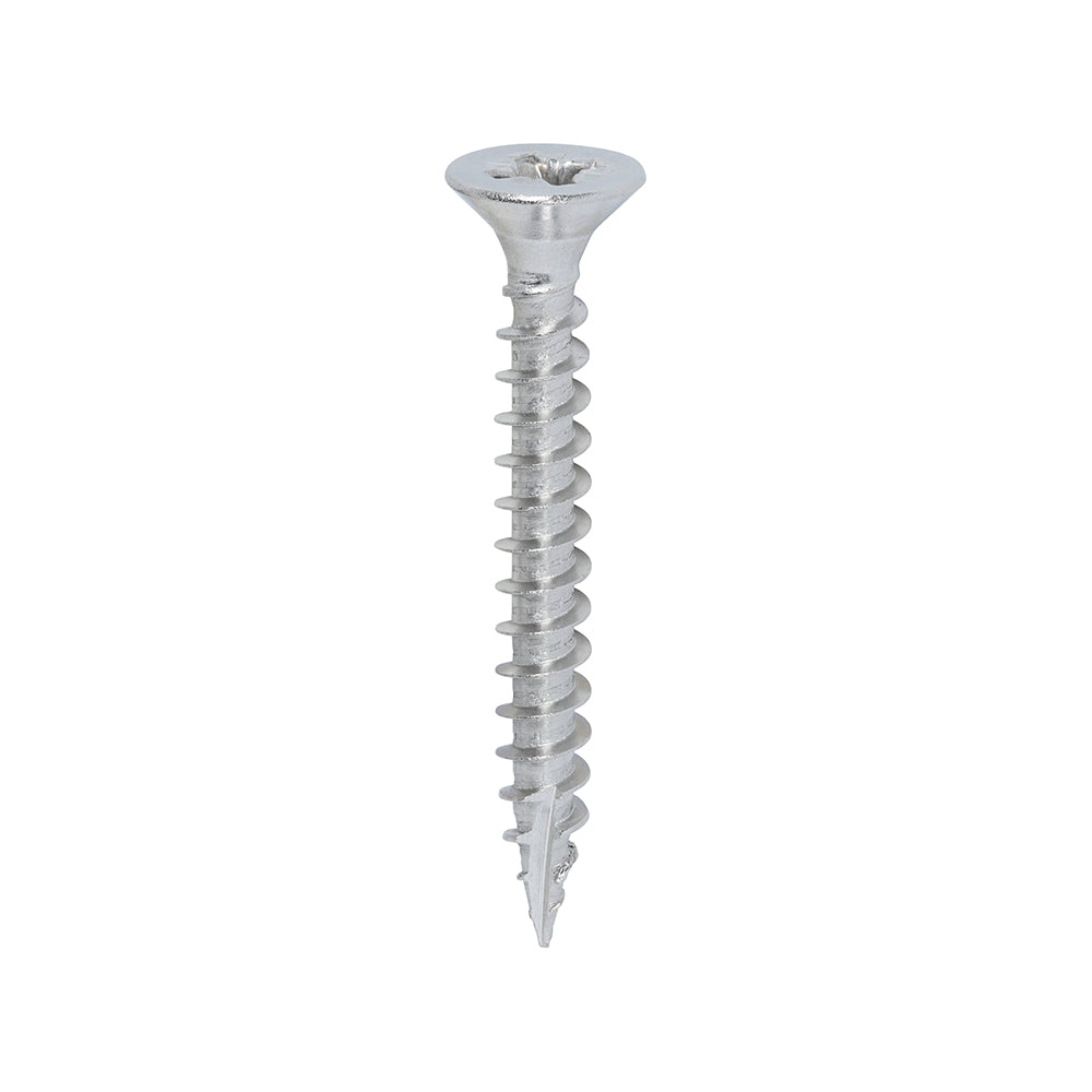 This is an image of Timco - Classic Multi-Purpose Screws - PZ - Double Countersunk - A2 Stainless Steel 6.0 x 50mm - (200 PCS Box) 60050CLASS