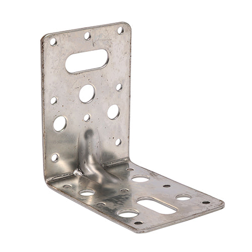 This is an image of Timco - Angle Brackets - A2 Stainless Steel 60 x 40mm 6040ABS