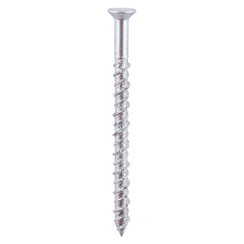 This is an image of Timco - Masonry Screws - TX - Countersunk - Zinc 6.0 x 80mm - (100 PCS Box) 680MFCSK