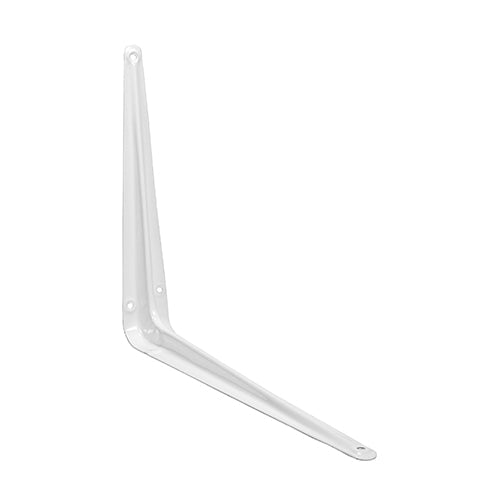 This is an image of Timco - London Pattern Shelf Bracket - White 300 x 250mm 712607