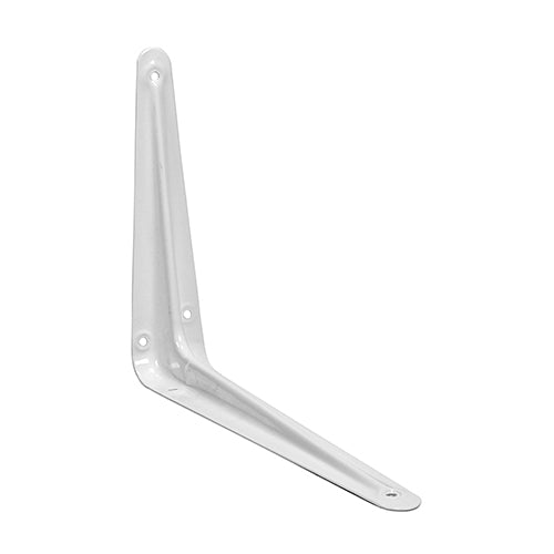 This is an image of Timco - London Pattern Shelf Bracket - White 200 x 150mm 712849