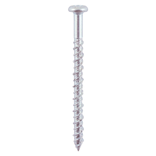 This is an image of Timco - Masonry Screws - TX - Pan - Zinc 6.0 x 40mm - (12 PCS TIMpac) 725500