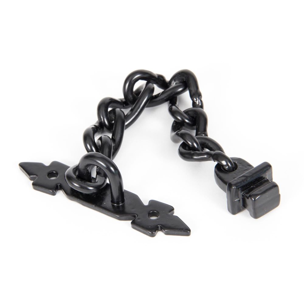 From The Anvil - Black Door Chain | Sku. 73118 | Trade Door Handles.