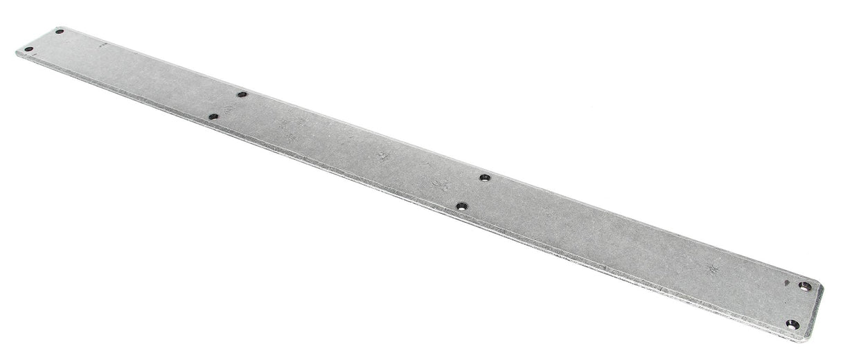 From The Anvil - Pewter 800mm Plain Fingerplate | Sku. 73176 | Trade Door Handles.