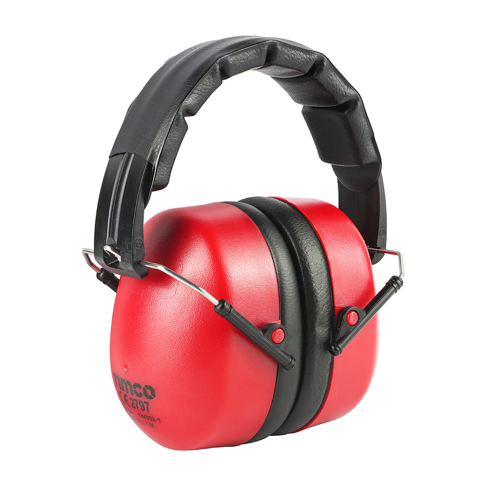 This is an image of Timco - Foldable Ear Defenders - 30.4dB One Size (1 Each Blister Pack) 770390