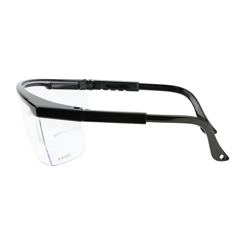 This is an image of Timco - Wraparound Safety Glasses - Clear One Size (1 Each Bag) 770571