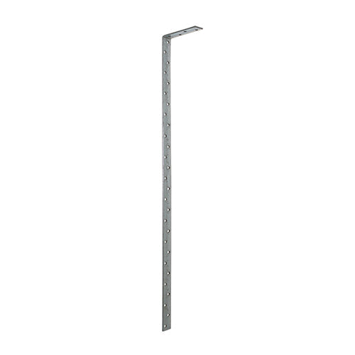 This is an image of Timco - Restraint Straps - Light Duty - Bent - Galvanised 700/100mm 800BRSL