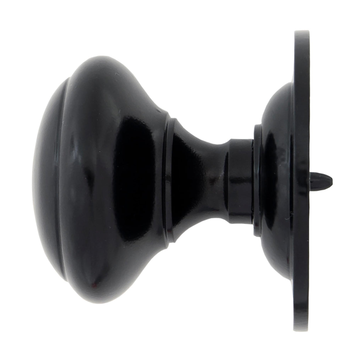 From The Anvil - Black Round Centre Door Knob | Sku. 83506 | Trade Door Handles.
