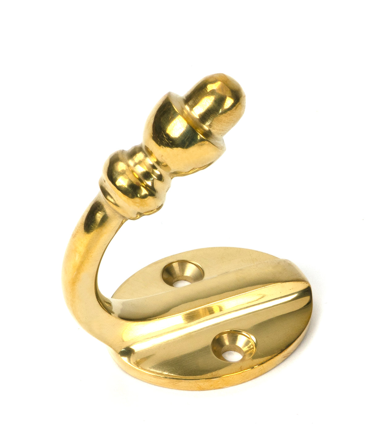 From The Anvil - Polished Brass Coat Hook | Sku. 83524 | Trade Door Handles.