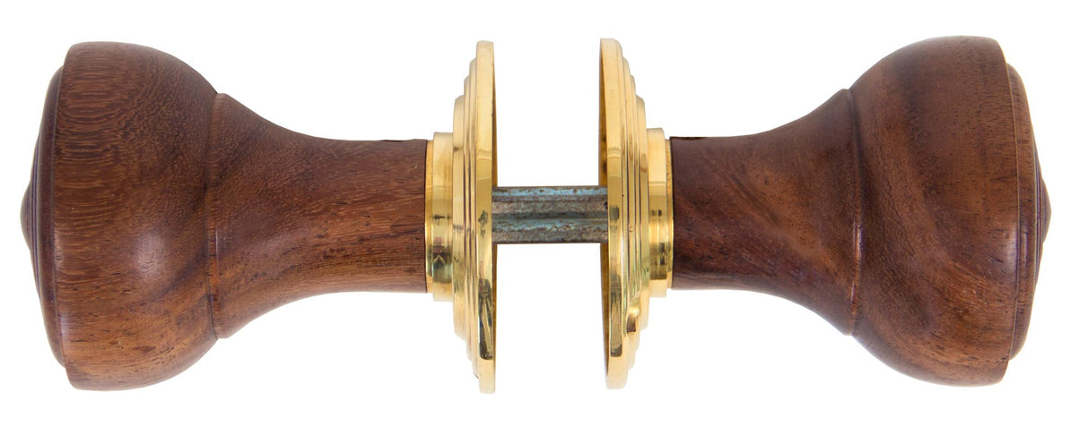 From The Anvil - Rosewood Ringed Mortice/Rim Knob Set | Sku. 83562 | Trade Door Handles.