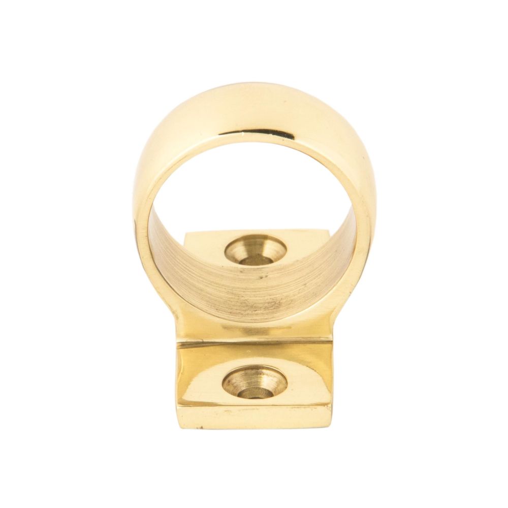 From The Anvil - Polished Brass Sash Eye Lift | Sku. 83609 | Trade Door Handles.