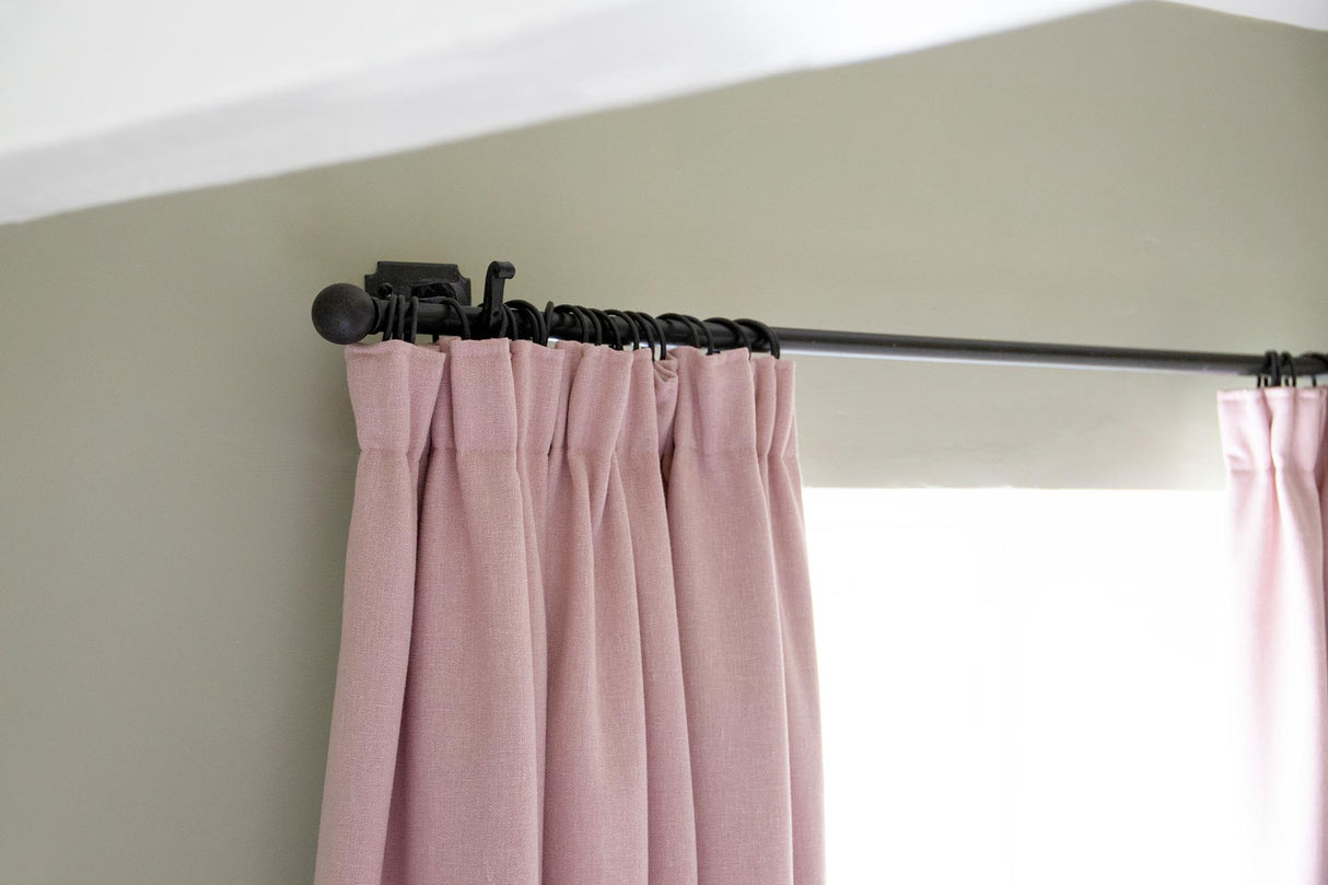 From The Anvil - Beeswax Ball Curtain Finial (pair) | Sku. 83612 | Trade Door Handles.