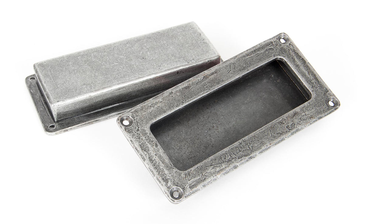 From The Anvil - Pewter Flush Handle | Sku. 83654 | Trade Door Handles.