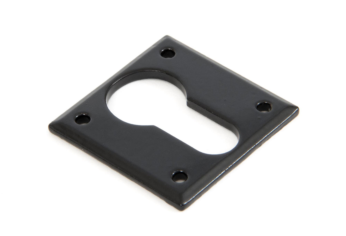 From The Anvil - Black Avon Euro Escutcheon | Sku. 83655 | Trade Door Handles.