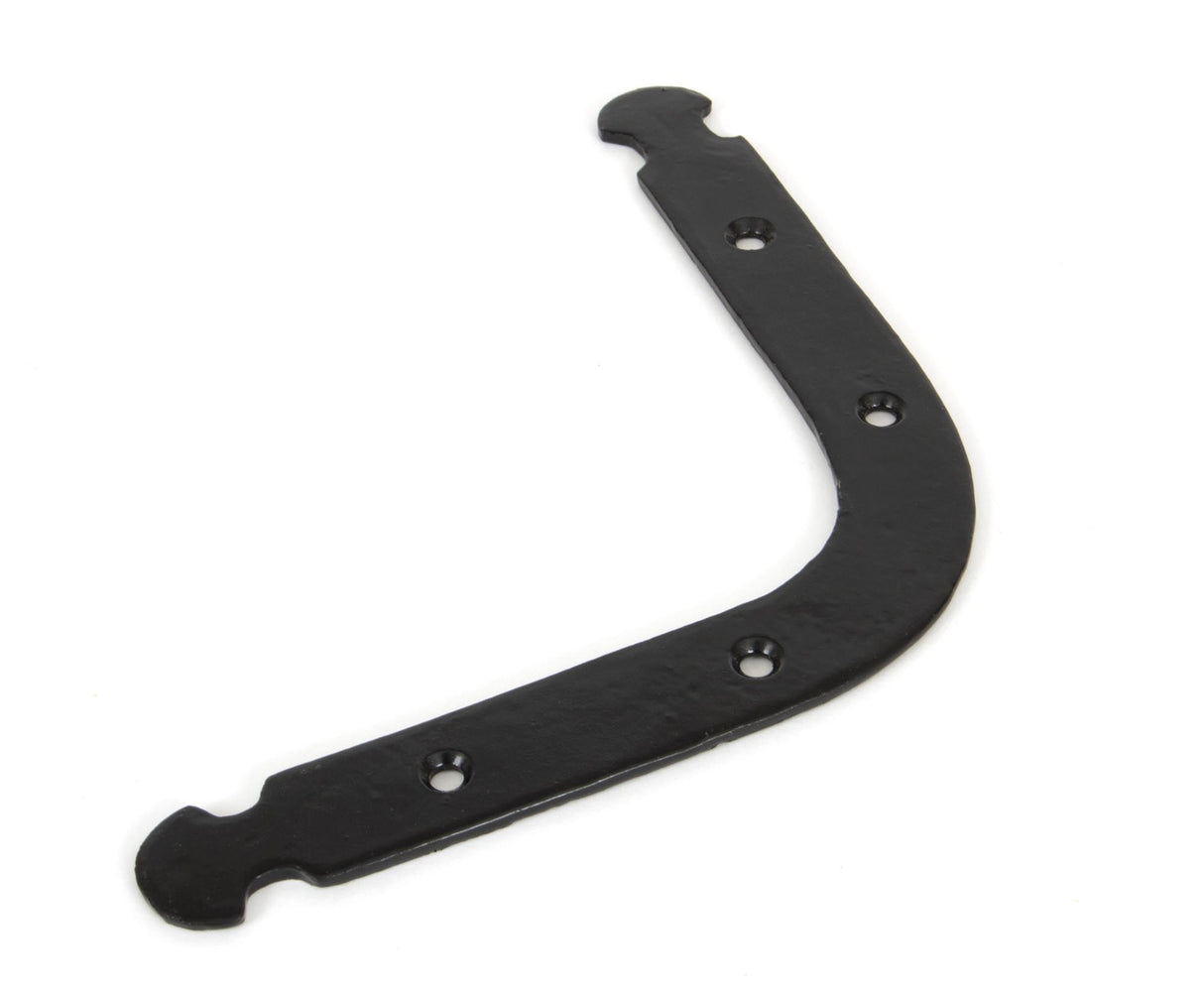 From The Anvil - Black Mending Bracket | Sku. 83669 | Trade Door Handles.