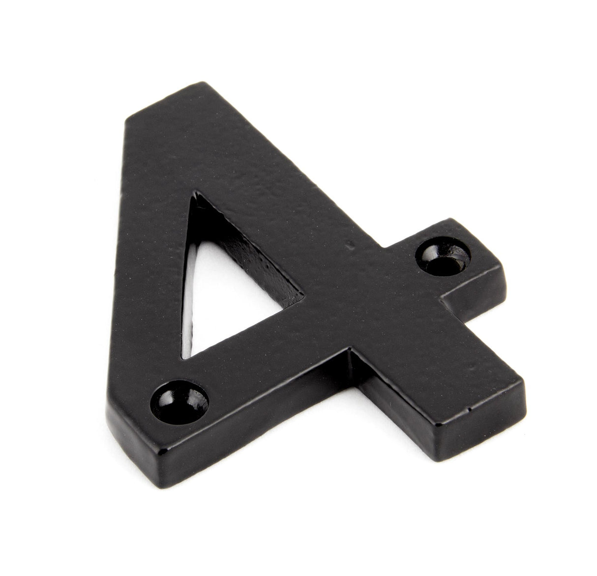 From The Anvil - Black Numeral 4 | Sku. 83704 | Trade Door Handles.