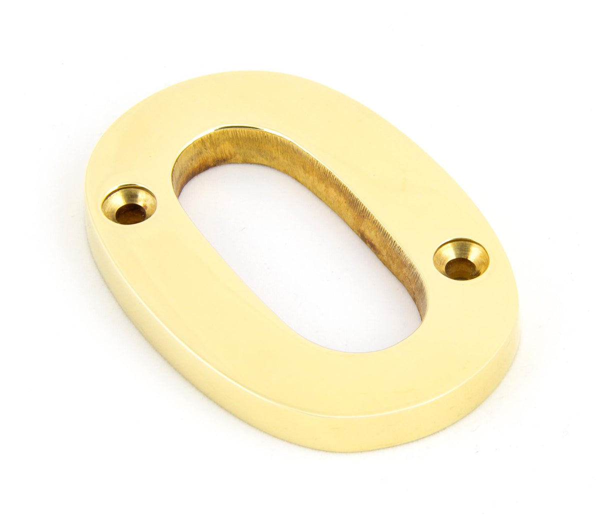 From The Anvil - Polished Brass Numeral 0 | Sku. 83710 | Trade Door Handles.
