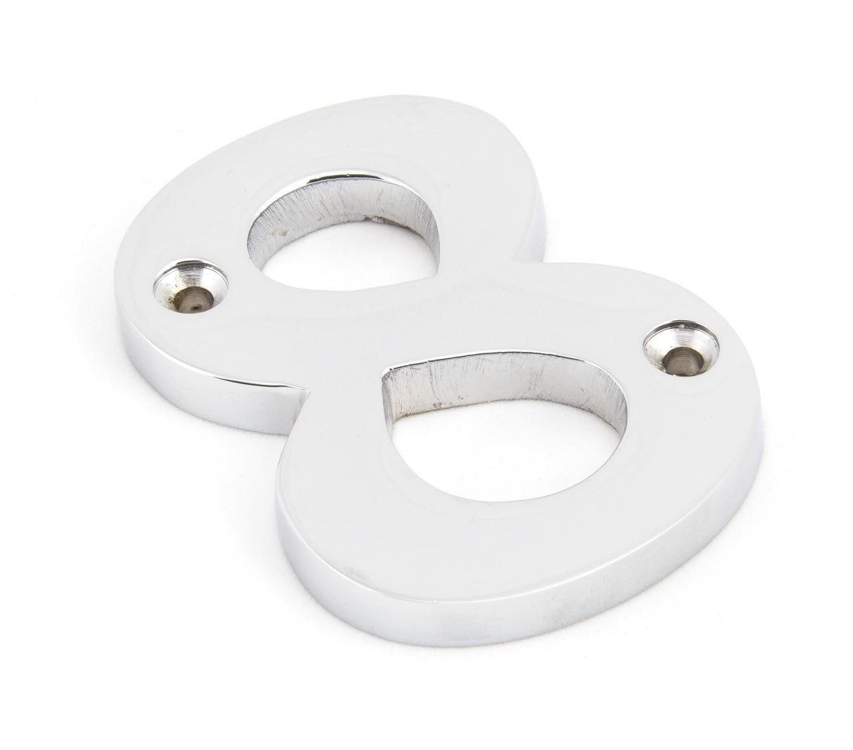 From The Anvil - Polished Chrome Numeral 8 | Sku. 83728 | Trade Door Handles.
