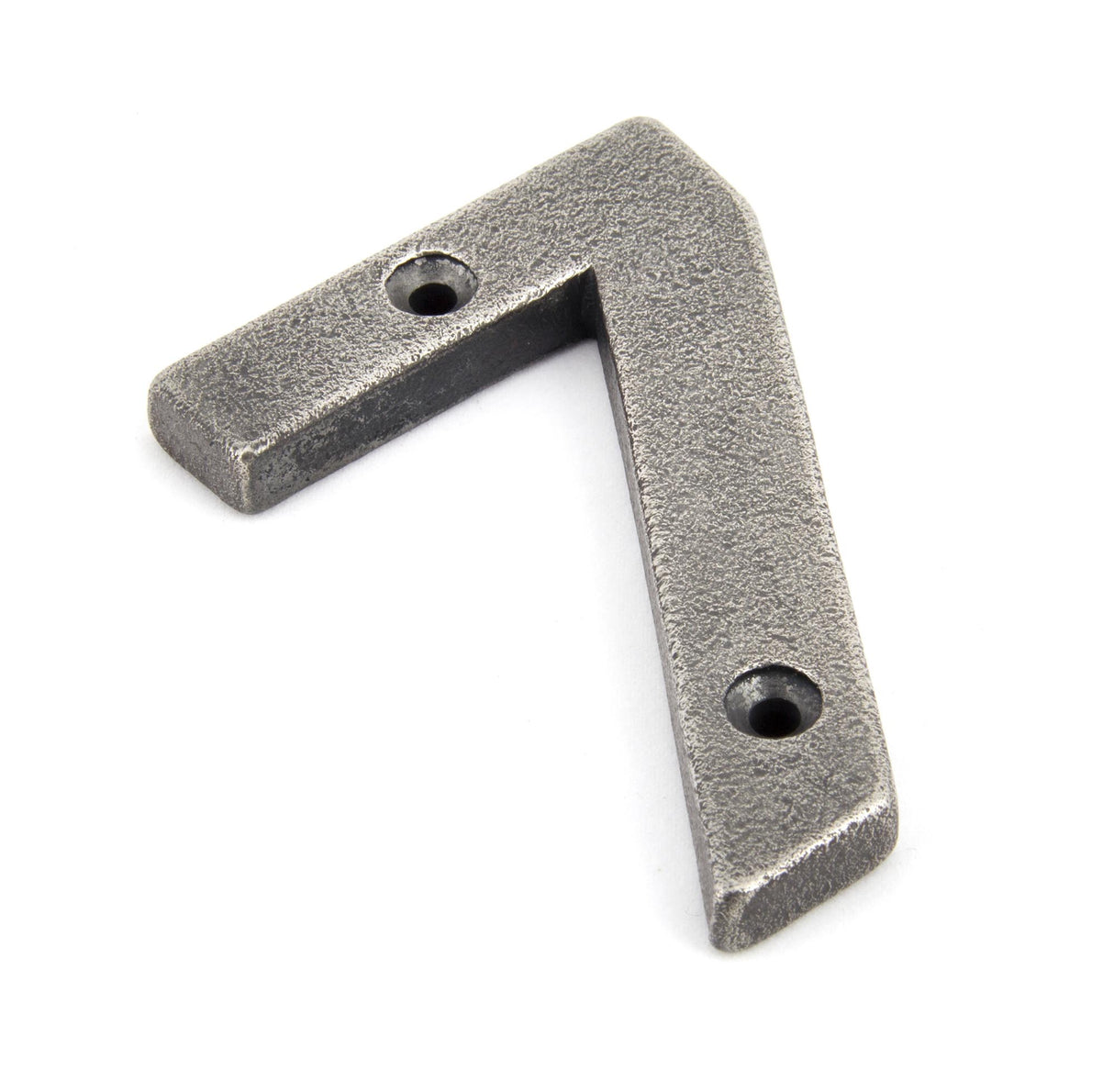 From The Anvil - Antique Pewter Numeral 7 | Sku. 83737 | Trade Door Handles.