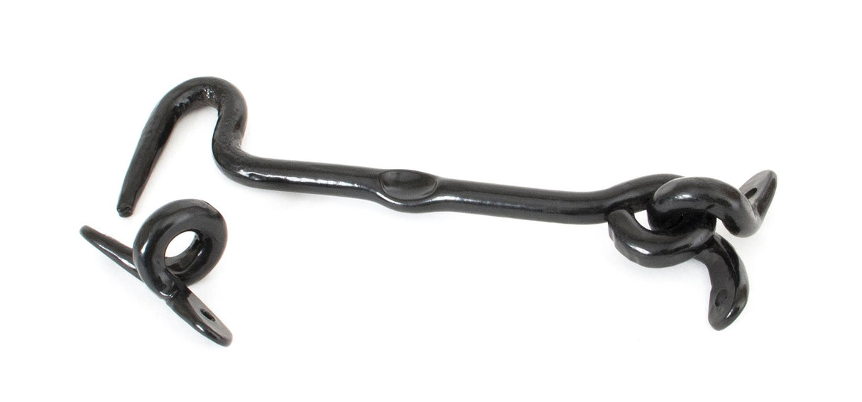 From The Anvil - Black 6" Forged Cabin Hook | Sku. 83771 | Trade Door Handles.