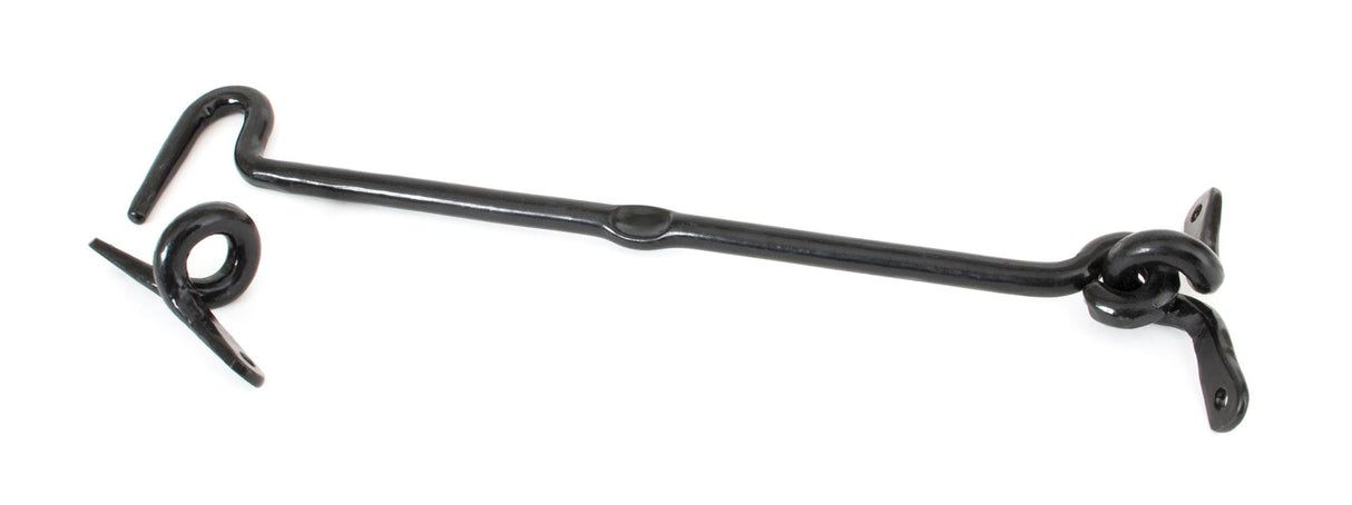 From The Anvil - Black 10" Forged Cabin Hook | Sku. 83772 | Trade Door Handles.