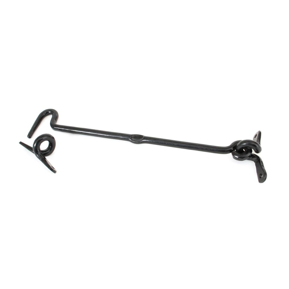 From The Anvil - Black 10" Forged Cabin Hook | Sku. 83772 | Trade Door Handles.