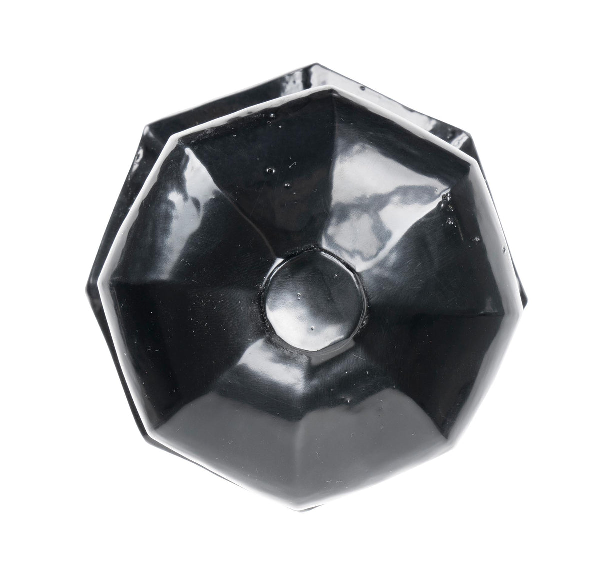 From The Anvil - Black Octagonal Centre Door Knob | Sku. 83779 | Trade Door Handles.