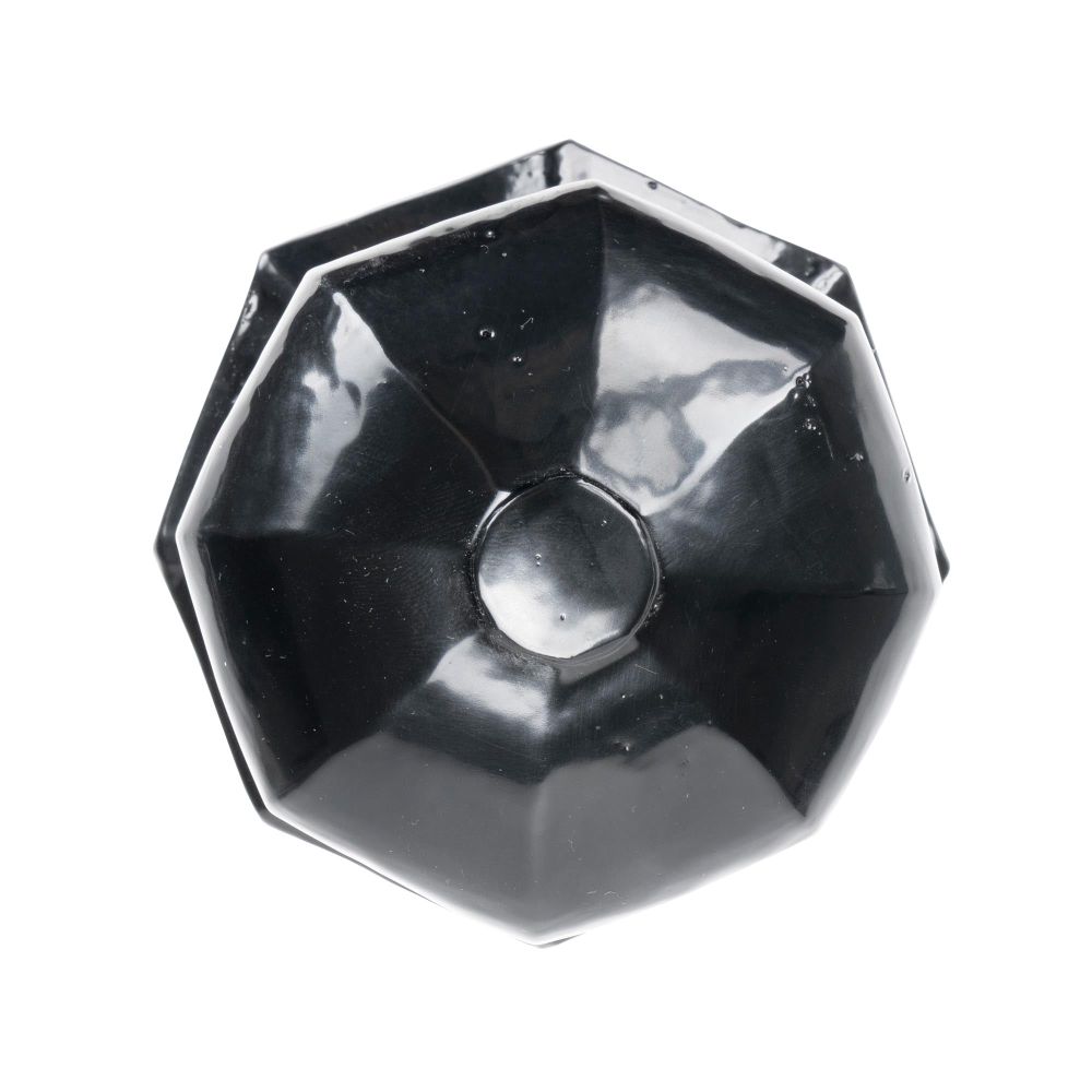 From The Anvil - Black Octagonal Centre Door Knob | Sku. 83779 | Trade Door Handles.