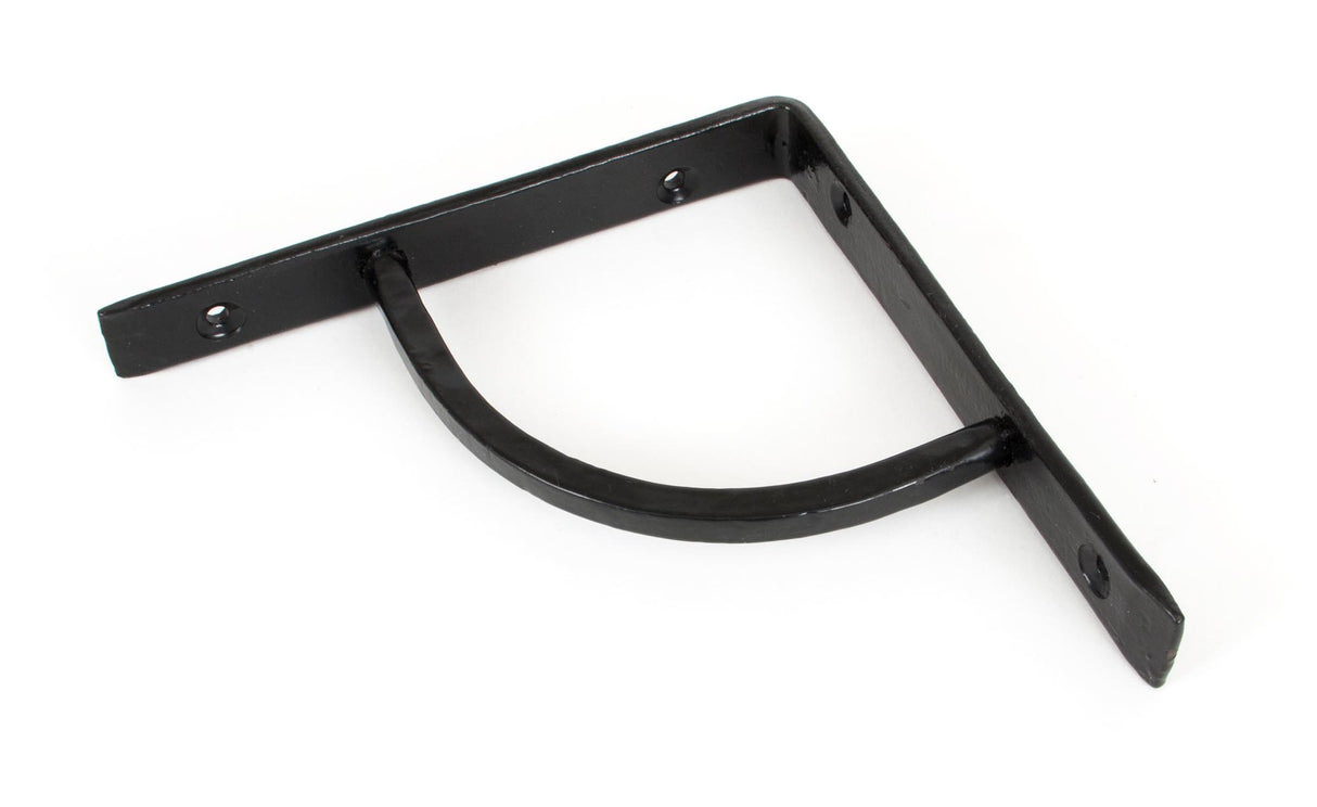 From The Anvil - Black 6'' x 6'' Plain Shelf Bracket | Sku. 83780 | Trade Door Handles.