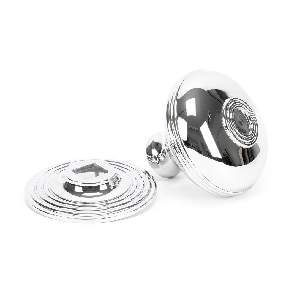 From The Anvil - Polished Chrome Prestbury Centre Door Knob | Sku. 83783 | Trade Door Handles.