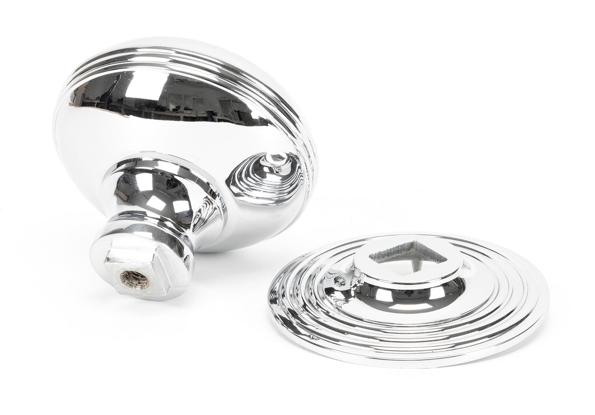 From The Anvil - Polished Chrome Prestbury Centre Door Knob | Sku. 83783 | Trade Door Handles.