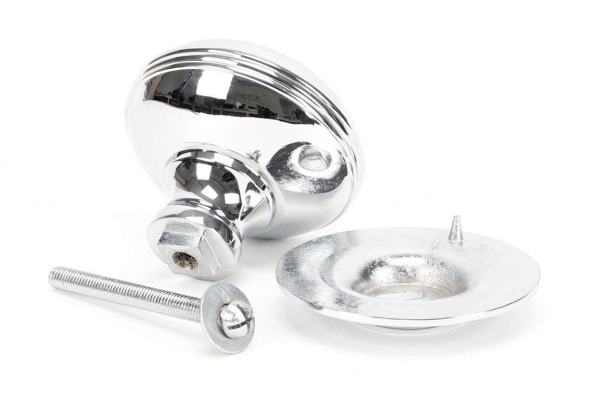 From The Anvil - Polished Chrome Prestbury Centre Door Knob | Sku. 83783 | Trade Door Handles.