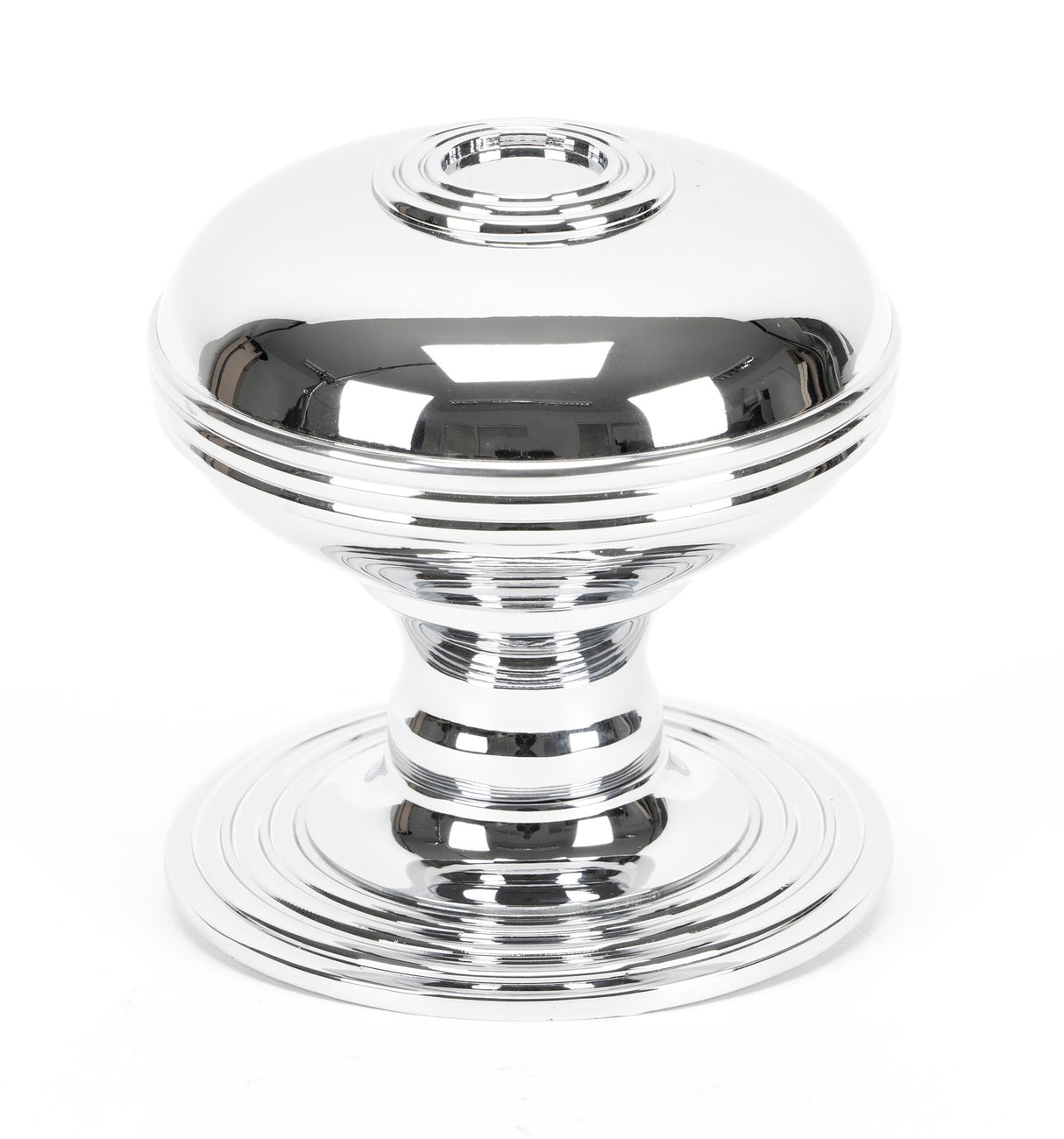 From The Anvil - Polished Chrome Prestbury Centre Door Knob | Sku. 83783 | Trade Door Handles.