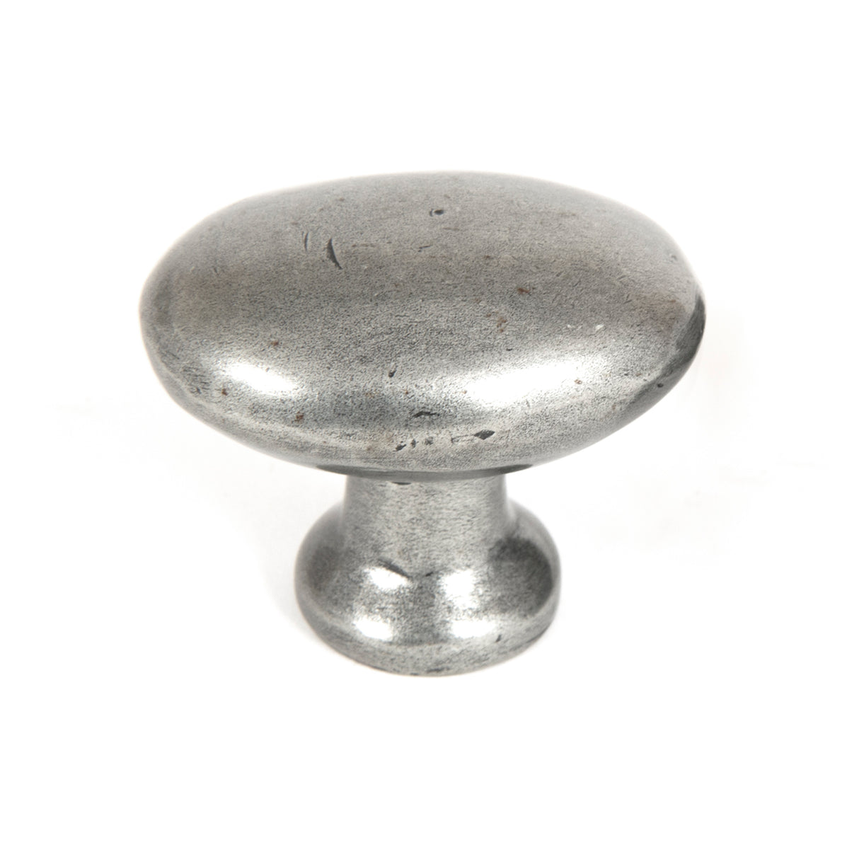 From The Anvil - Pewter Oval Cabinet Knob | Sku. 83787 | Trade Door Handles.