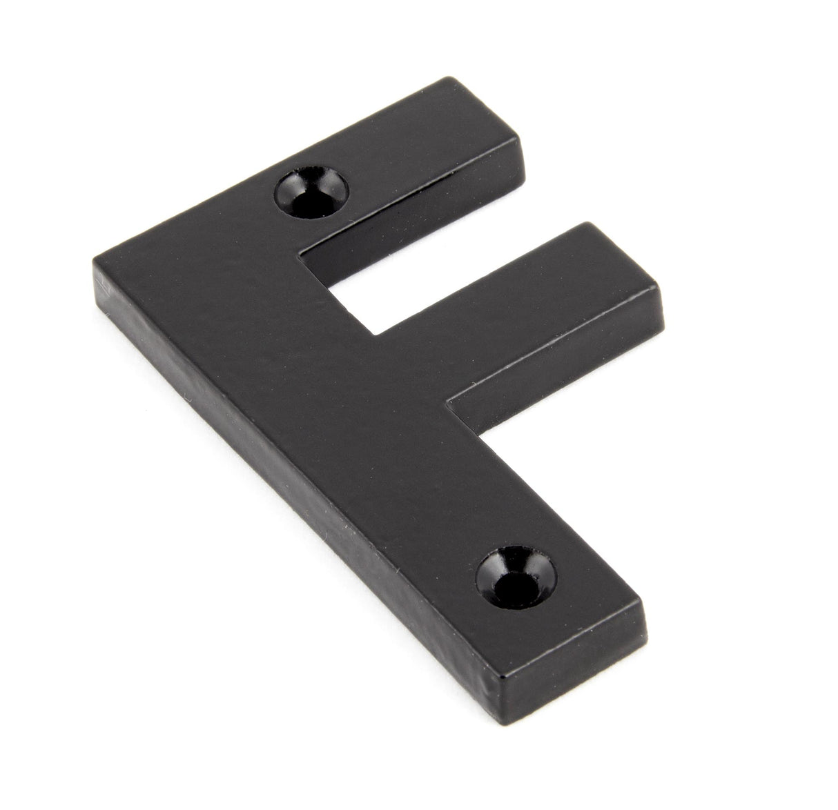 From The Anvil - Black Letter F | Sku. 83800F | Trade Door Handles.
