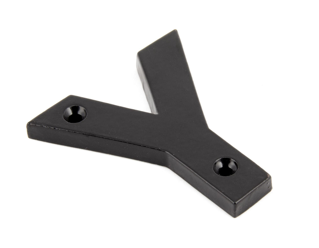 From The Anvil - Black Letter Y | Sku. 83800Y | Trade Door Handles.